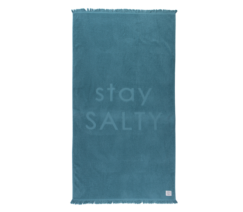 Πετσέτα θαλάσσης (90x170) Nef-Nef Stay Salty Teal